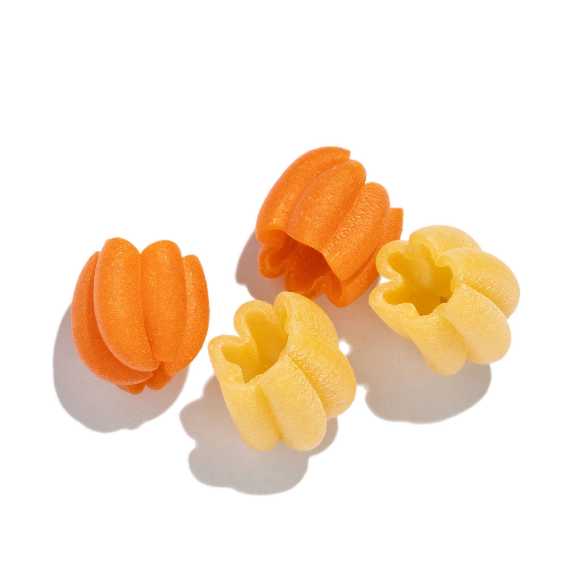 zucchette arancio bianche